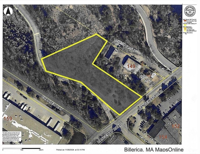 Map29-14-1 Rangeway, Billerica MA, 01862 land for sale