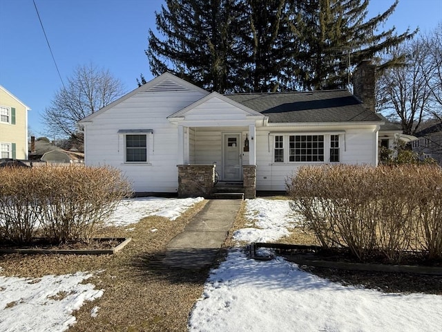 view of front of house