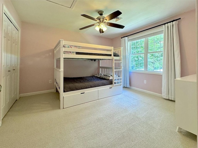 111 Country Club Pl, Southbridge, MA 01550 - unfurnished bedroom with carpet, ceiling fan, and a closet