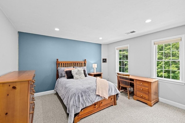 102 Saddleworth Way, Middleboro, MA 02346 - bedroom with multiple windows, light carpet, recessed lighting, and a desk