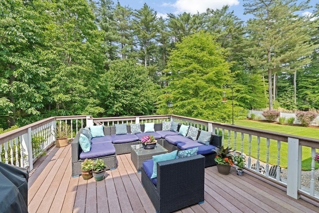 102 Saddleworth Way, Middleboro, MA 02346 - wooden deck featuring an outdoor hangout area