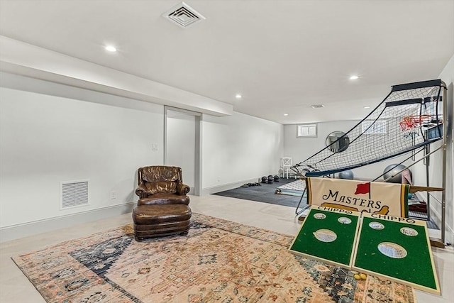 4 Norwood St, Winchester, MA 01890 - game room featuring recessed lighting