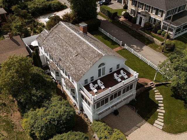 11 Water St, Duxbury, MA 02332 - view from above of property