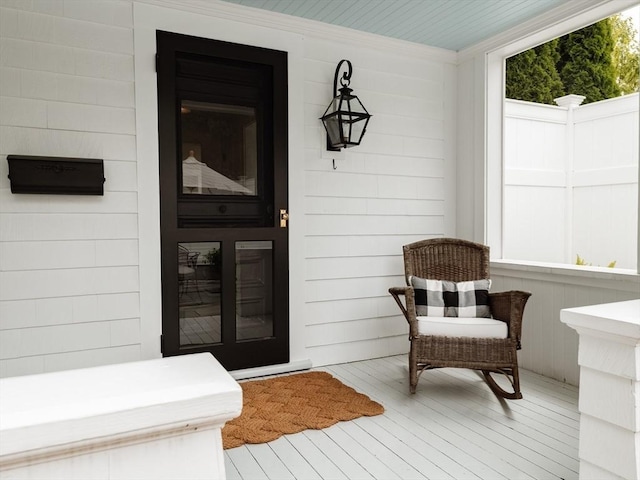 11 Water St, Duxbury, MA 02332 - view of exterior entry with covered porch