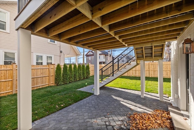 view of patio