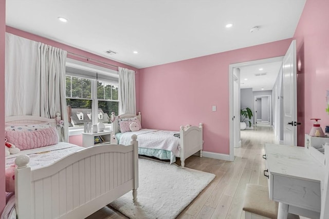 34 Cedar St, Hopkinton, MA 01748 - bedroom featuring light wood-style floors and recessed lighting