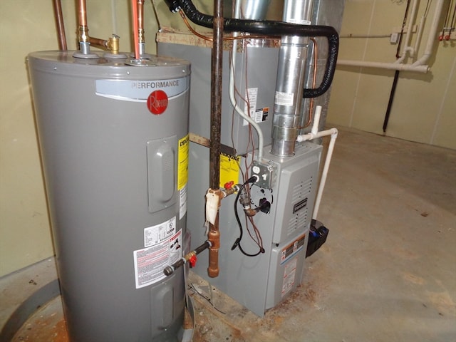 utilities with water heater