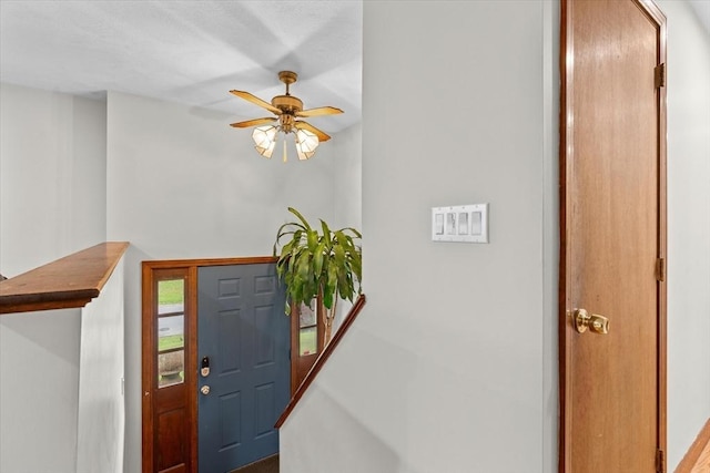 46 Lisa Ln, Methuen, MA 01844 - foyer entrance featuring ceiling fan