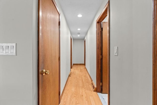 46 Lisa Ln, Methuen, MA 01844 - hall featuring light wood-style flooring and recessed lighting