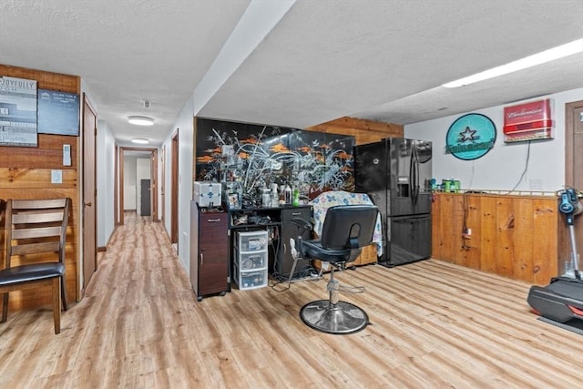 46 Lisa Ln, Methuen, MA 01844 - office featuring wood finished floors and a textured ceiling