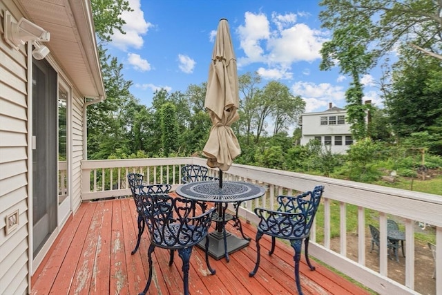 46 Lisa Ln, Methuen, MA 01844 - deck with outdoor dining space