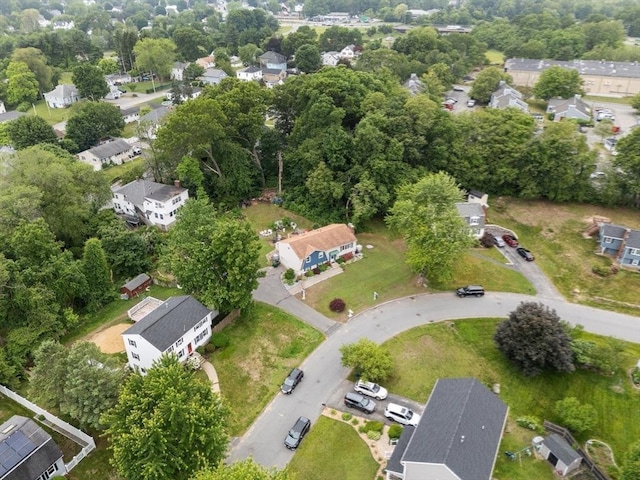 46 Lisa Ln, Methuen, MA 01844 - aerial view of property and surrounding area featuring nearby suburban area