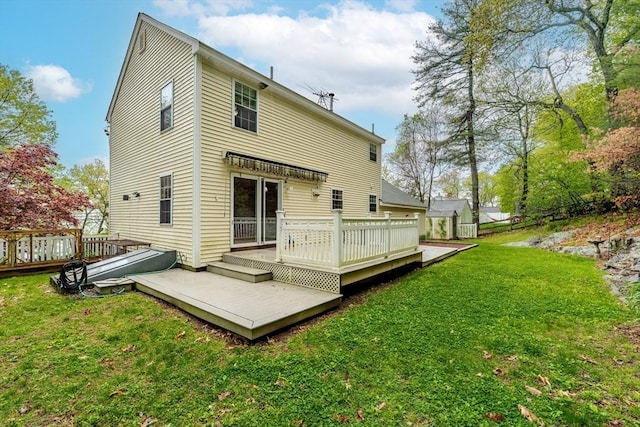 36 Westford Rd, Ayer, MA 01432 - back of house featuring a wooden deck