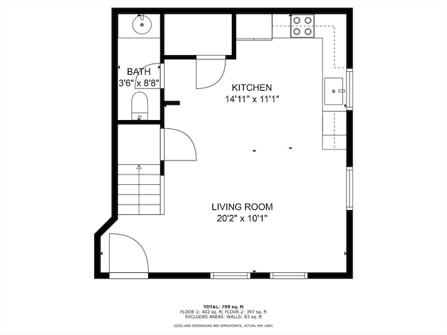 50 Frankfort St Unit 1, Fitchburg, MA 01420 - room layout