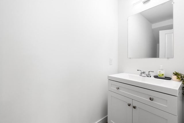 50 Frankfort St Unit 1, Fitchburg, MA 01420 - bathroom featuring vanity and baseboards