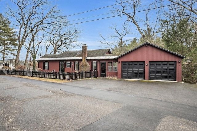 view of ranch-style home