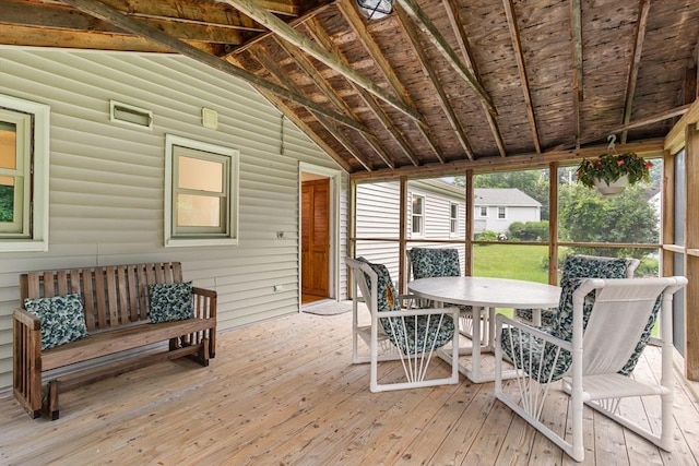 52 Diana Dr, Marlborough, MA 01752 - wooden deck with outdoor dining space