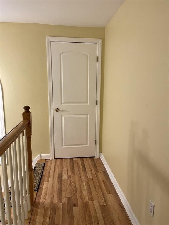 24A Outlook Dr Unit A, Worcester, MA 01602 - corridor featuring an upstairs landing and wood finished floors