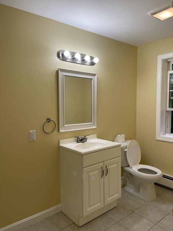 24A Outlook Dr Unit A, Worcester, MA 01602 - half bath featuring tile patterned flooring and vanity