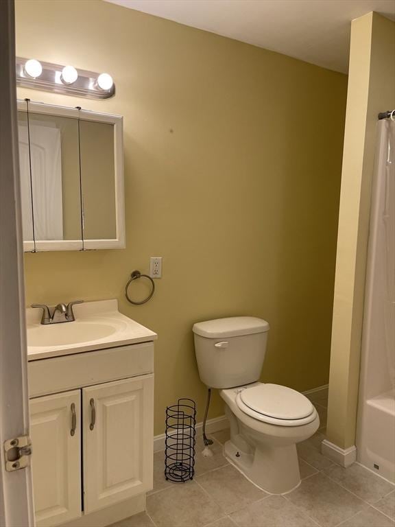 24A Outlook Dr Unit A, Worcester, MA 01602 - full bath with tile patterned floors, vanity, a bath, and a shower