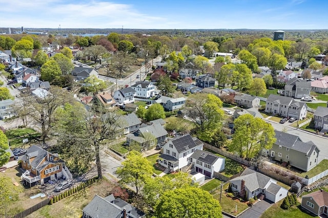 birds eye view of property featuring a residential view