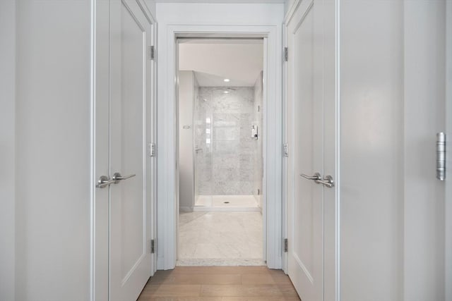 133 Seaport Blvd Unit 1710, Boston, MA 02210 - hall with light wood-style flooring