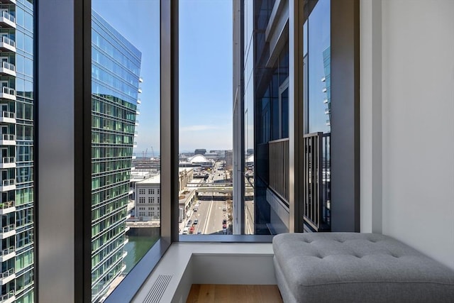 133 Seaport Blvd Unit 1710, Boston, MA 02210 - balcony featuring a city view
