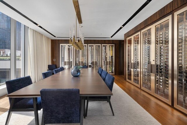 133 Seaport Blvd Unit 1710, Boston, MA 02210 - dining room with wood finished floors