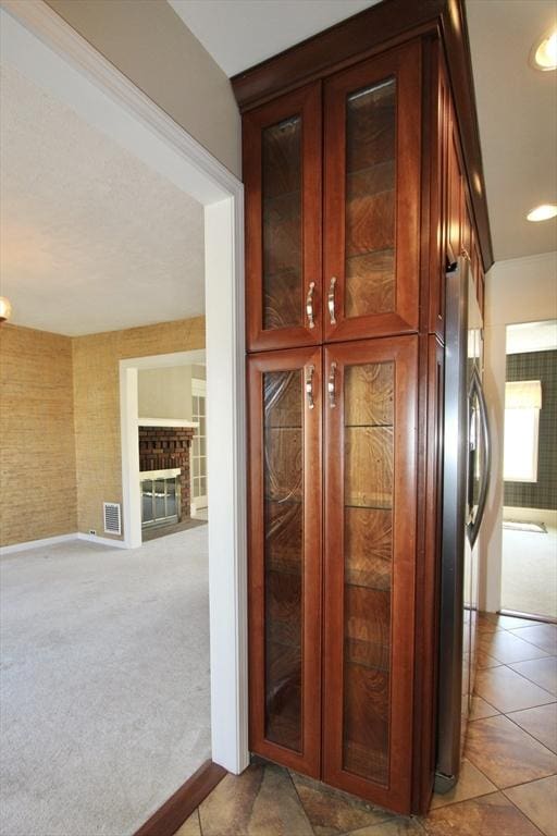 25 Rollinson Rd, Worcester, MA 01606 - hall featuring light tile patterned floors