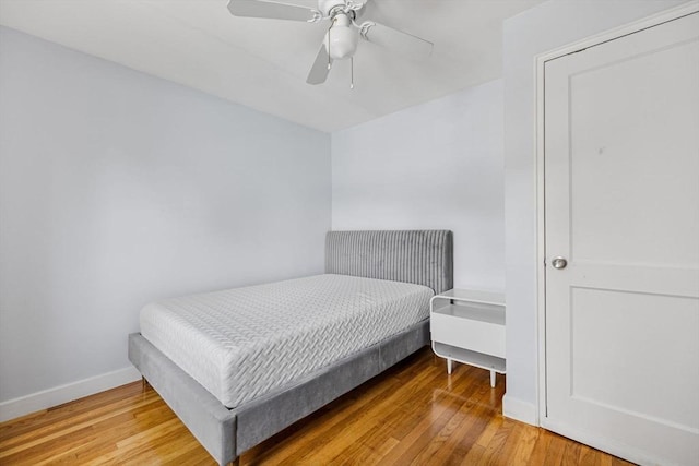 358 Lexington St Unit 358, Watertown, MA 02472 - bedroom with wood finished floors and ceiling fan