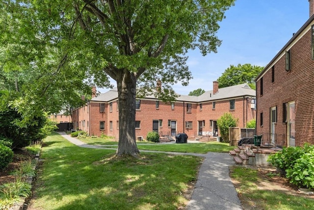 358 Lexington St Unit 358, Watertown, MA 02472 - view of property's community featuring a lawn