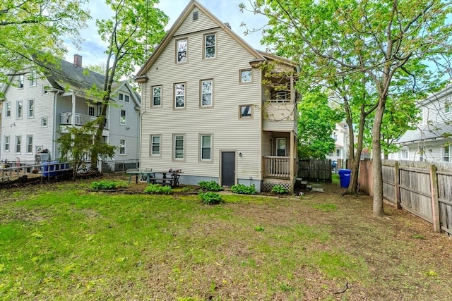 33-35 Claremont St, Springfield, MA 01108 - view of rear view of house