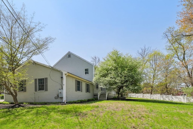 89 Brush Hill Rd, Sherborn, MA 01770 - view of side of property with fence and a yard