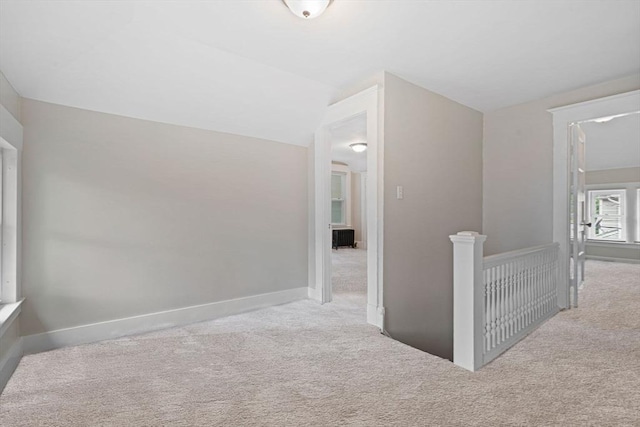50 Switzer Ave, Springfield, MA 01109 - corridor featuring an upstairs landing and carpet floors