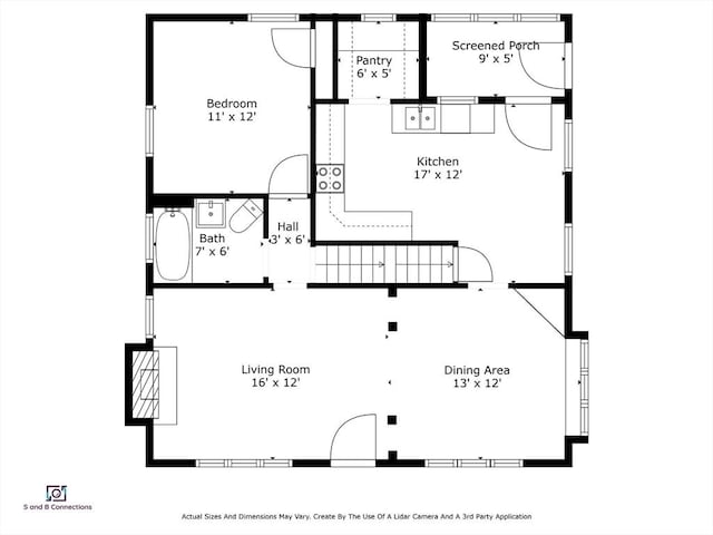 50 Switzer Ave, Springfield, MA 01109 - view of home floor plan