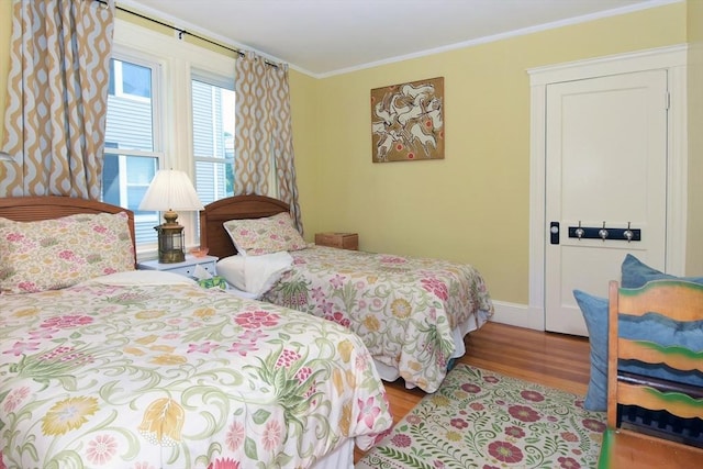 27 Ocean Ave Unit 1, Salem, MA 01970 - bedroom featuring wood finished floors and crown molding