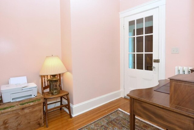 27 Ocean Ave Unit 1, Salem, MA 01970 - home office featuring wood finished floors and radiator