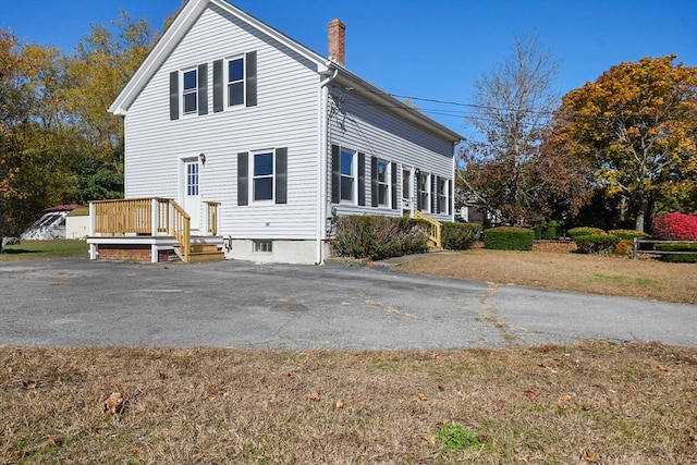 view of property exterior