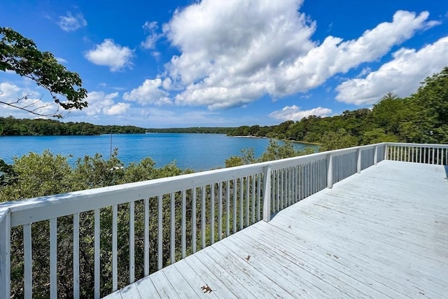 24 Powderhorn Way, Sandwich, MA 02563 - wooden terrace with a water view
