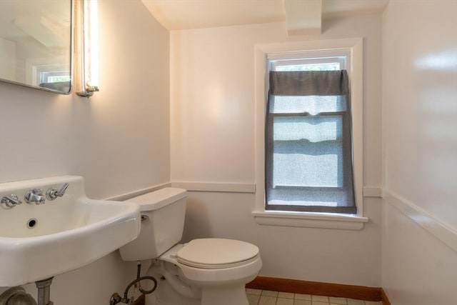 31 Melwood Ave, East Longmeadow, MA 01028 - bathroom featuring toilet and tile patterned floors