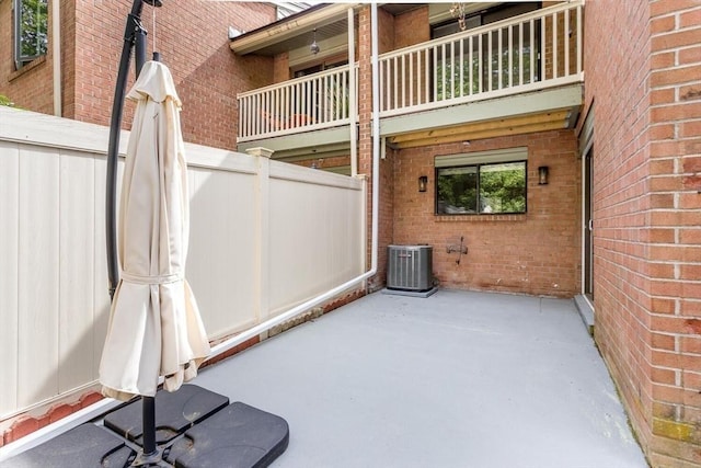 148 Greenbrook Dr Unit 69-6, Stoughton, MA 02072 - view of patio featuring central AC unit
