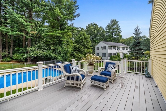 10 Granada Way, Andover, MA 01810 - wooden terrace with view of wooded area