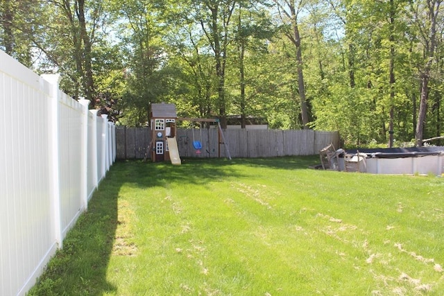12 Bonin Dr, Haverhill, MA 01832 - view of yard with a playground