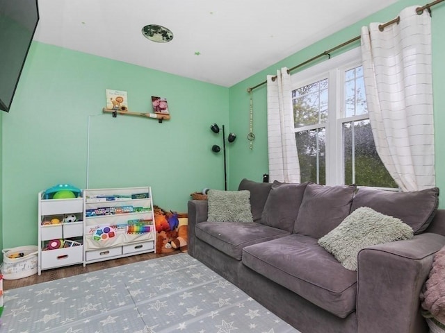48 Twin Brook Ln, Taunton, MA 02780 - living area with wood finished floors