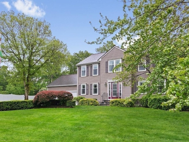 48 Twin Brook Ln, Taunton, MA 02780 - view of colonial house
