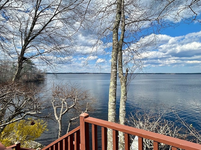 view of water feature