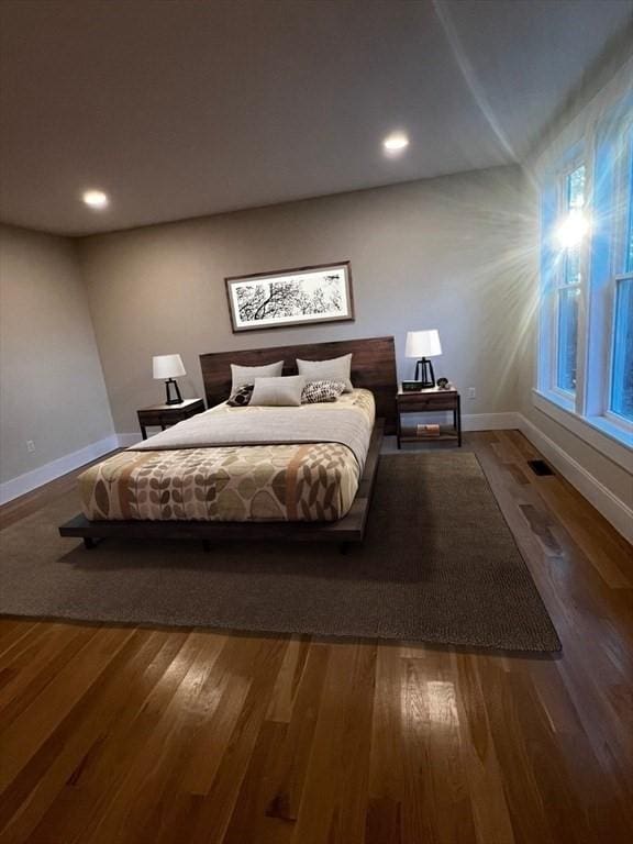 1 Harvard Ave, Burlington, MA 01803 - bedroom with wood finished floors and recessed lighting