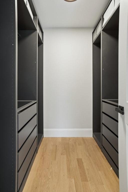 45 Sargent Ave, Somerville, MA 02145 - spacious closet featuring light wood-style flooring