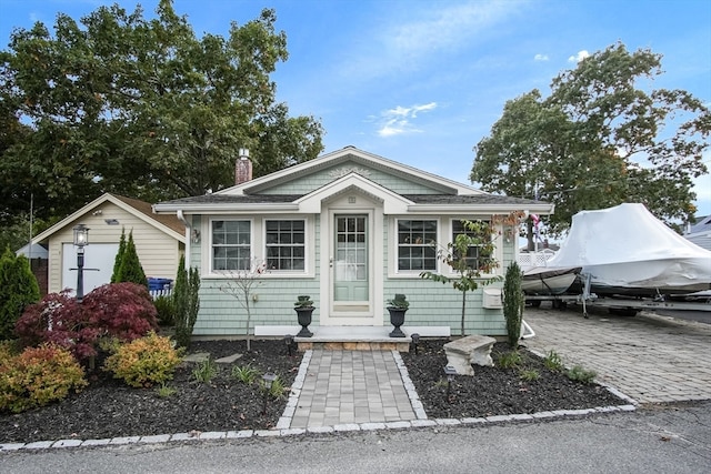 view of bungalow-style house