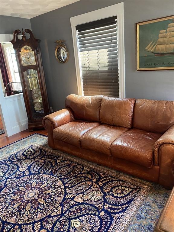 876 Shirley Unit 1, Winthrop, MA 02152 - living area with wood finished floors